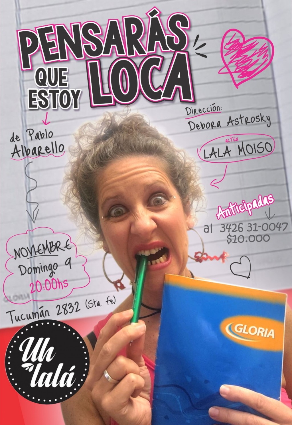 9/11 - Pensarás que estoy loca en Uhlalá Sala Cultural