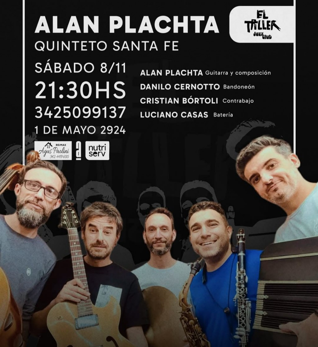 8/11 -    🔴M Ú S I C A de J A Z Z🔴en EL TALLER CASA DE ARTE