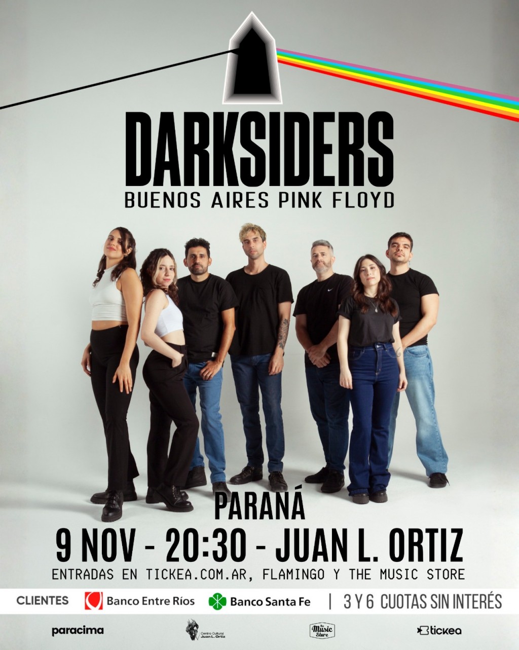 9/11 - DARKSIDERS PINK FLOYD en PARANÁ 