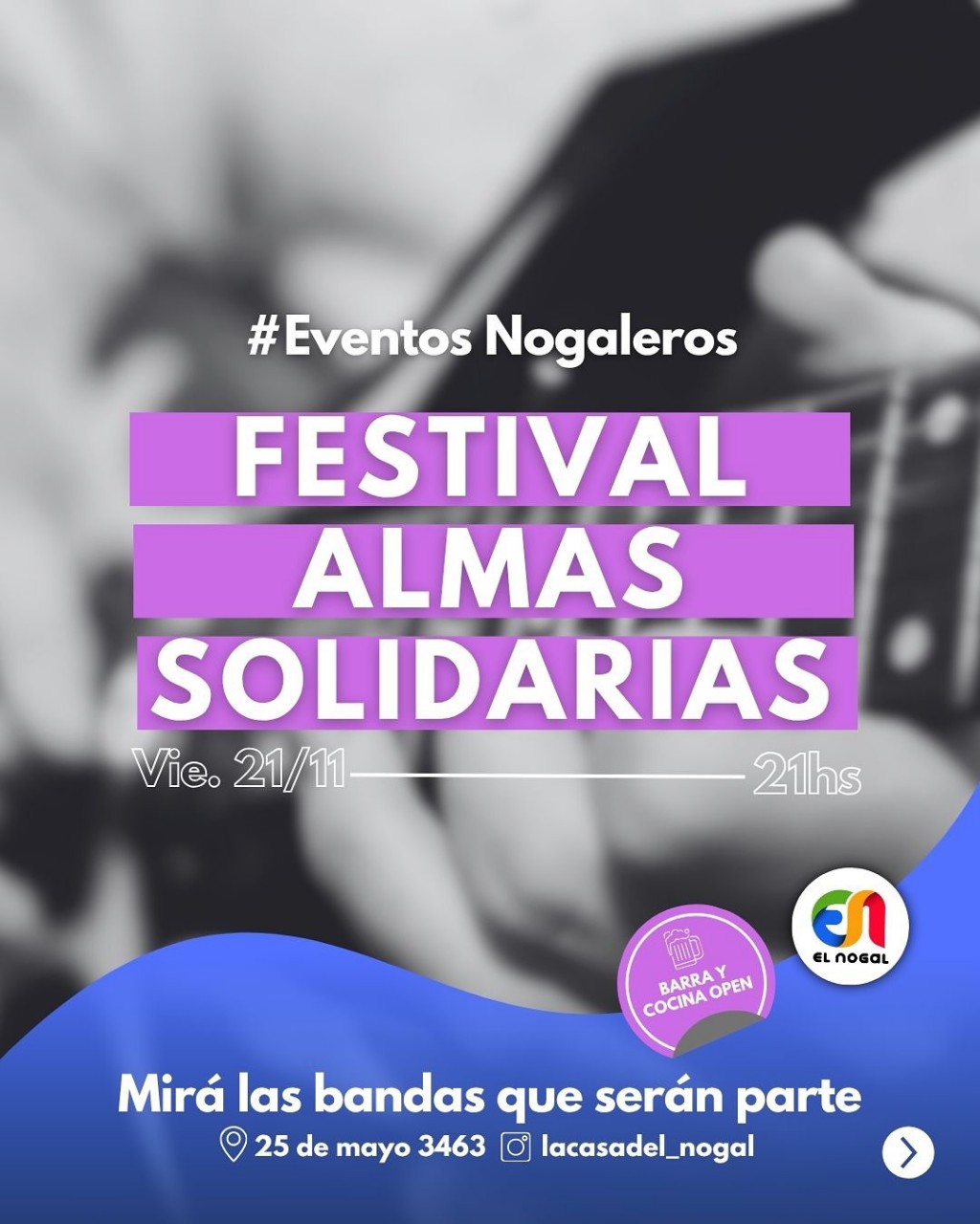 21/11 - Festival ALMAS SOLIDARIAS en El Nogal