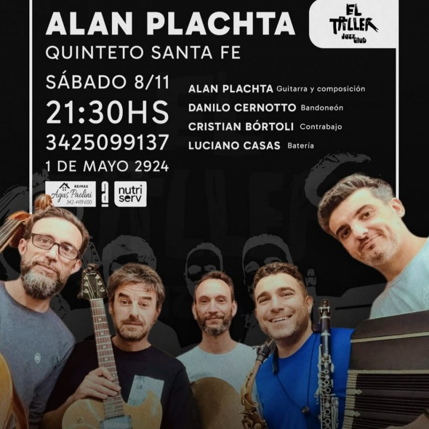 8/11 -    🔴M Ú S I C A de J A Z Z🔴en EL TALLER CASA DE ARTE