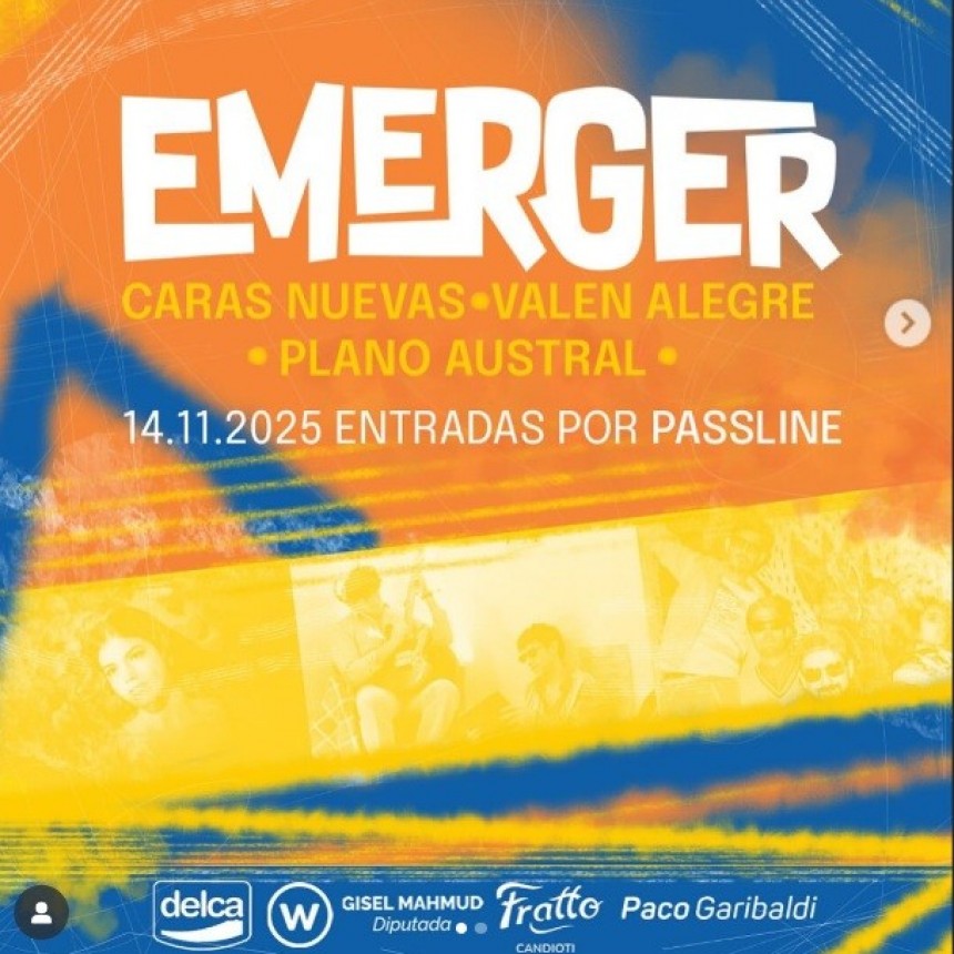 6&deg; Emerger Festival en La Moreno