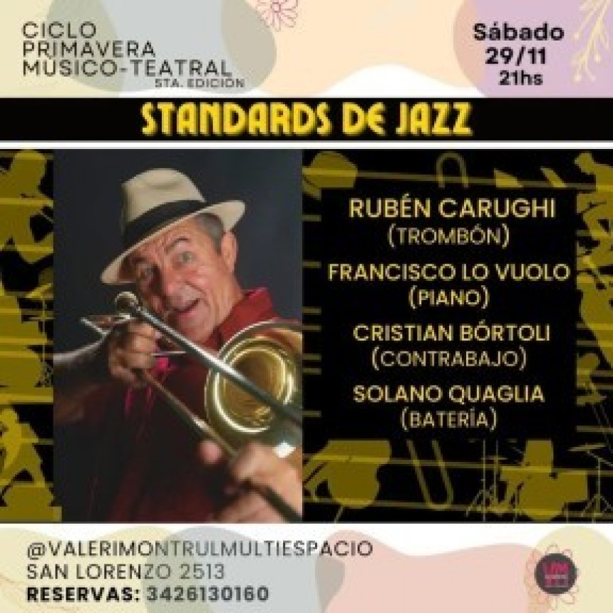 29/11 - Standars De Jazz en Valeri Montrul