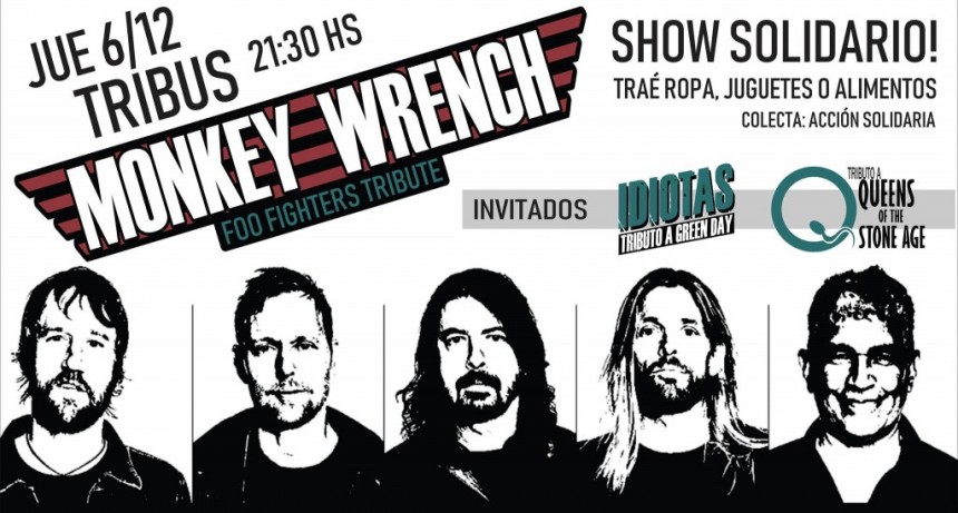 6/12 - Monkey Wrench (Tributo a Foo Fighters) Gratis En Tribus