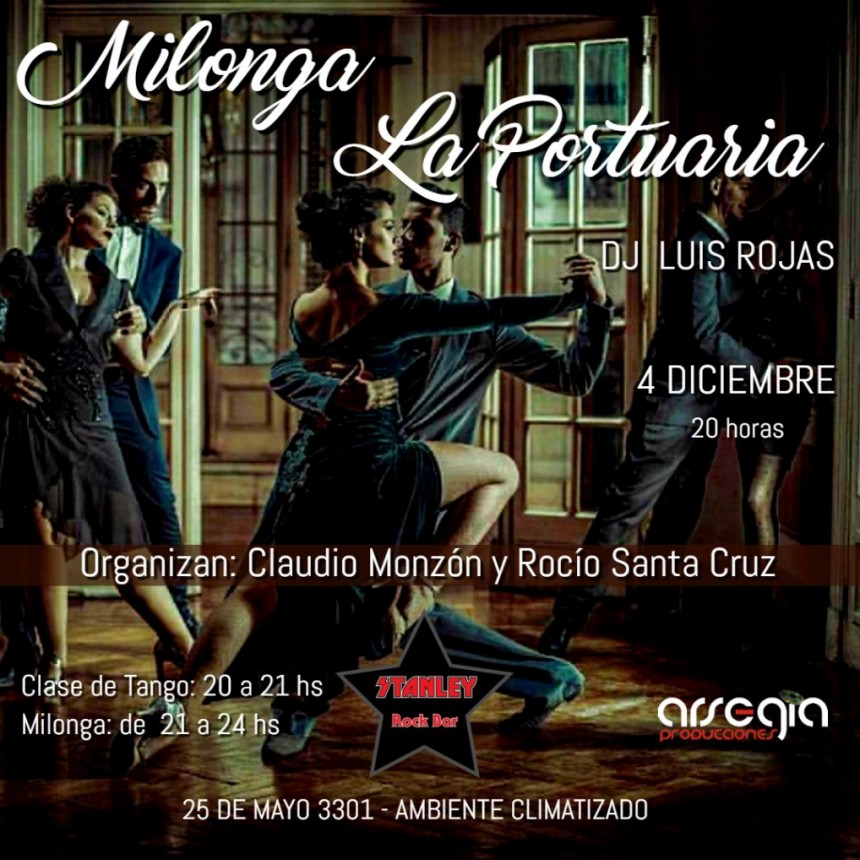 4/12 - MILONGA LA PORTUARIA en Stanley