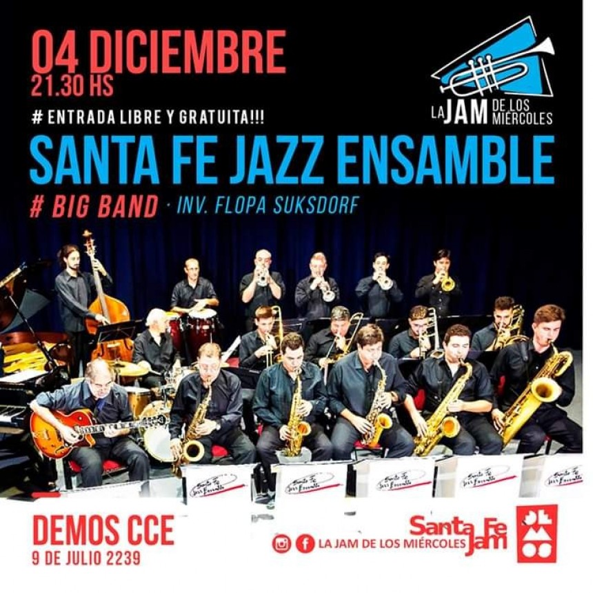 4/12 - &Uacute;ltima JAM: SFJE en La JAM de los Mi&eacute;rcoles!