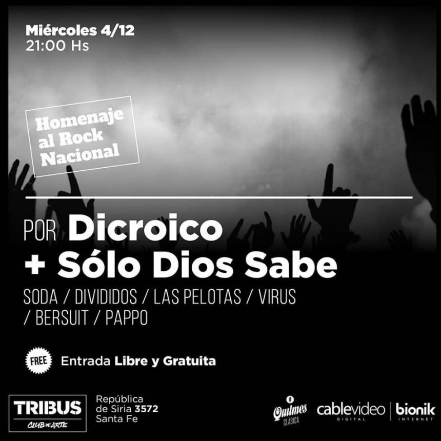 4/12 - HOMENAJE al rock nacional