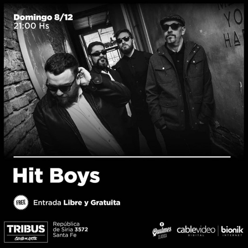 8/12 - HIT BOYS + OBVIO en Tribus