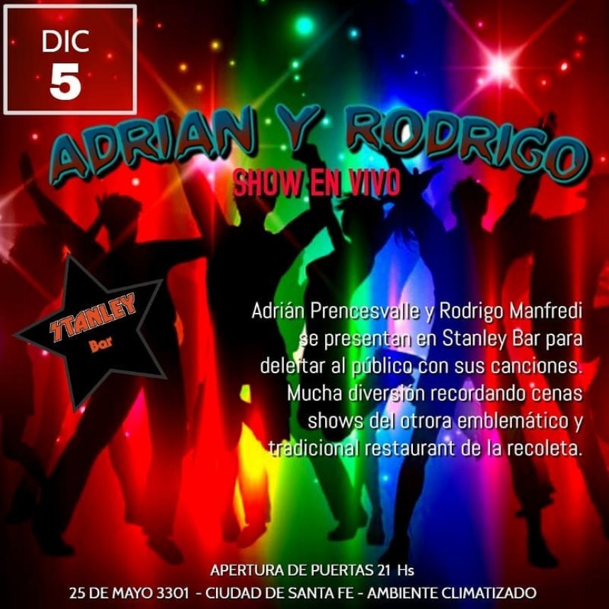 5/12 - NOCHE DE SHOW y RITMO