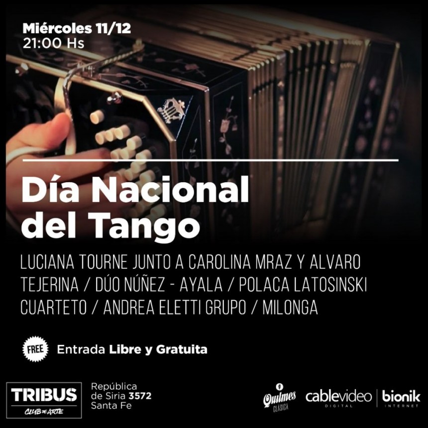 11/12 - DIA NACIONAL DEL TANGO
