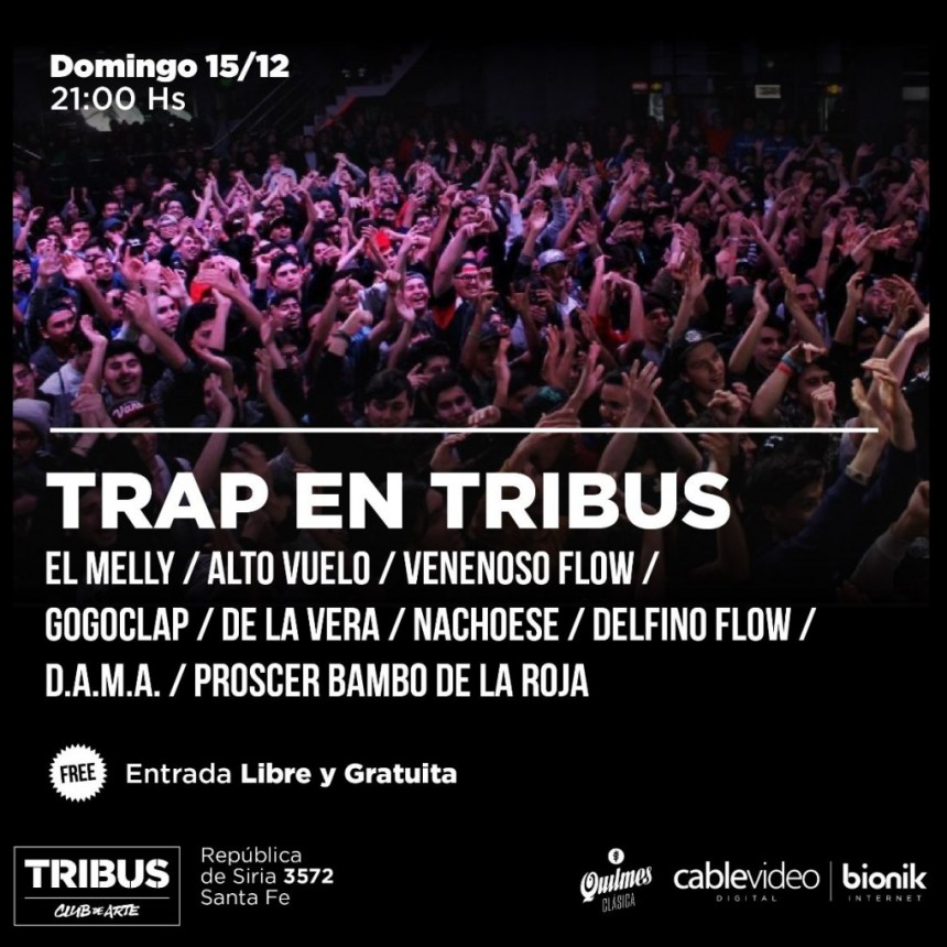 15/12 - TRAP en Tribus