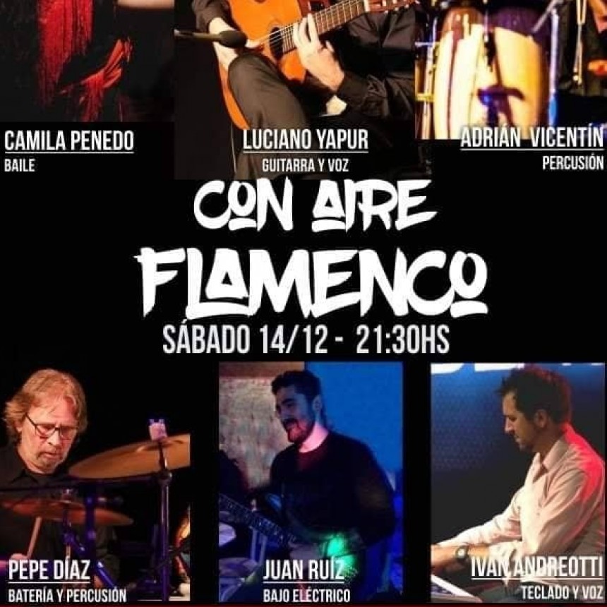 14/12 - Con aire flamenco. Noche de baile y canto