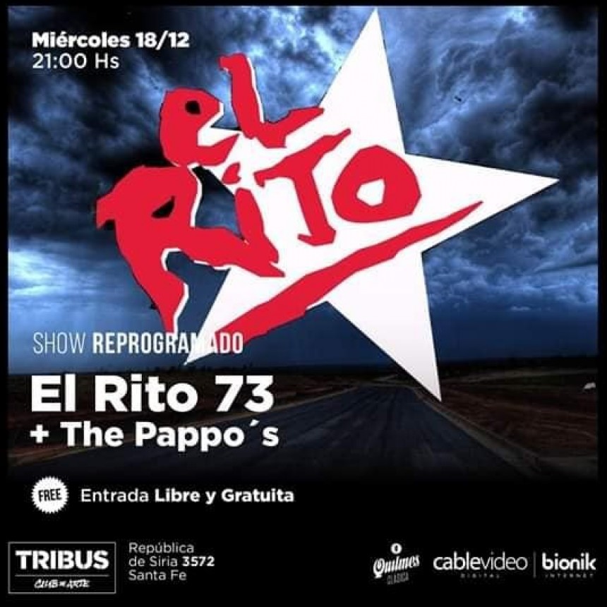 18/12 - El Rito 73 y The Pappos en Tribus