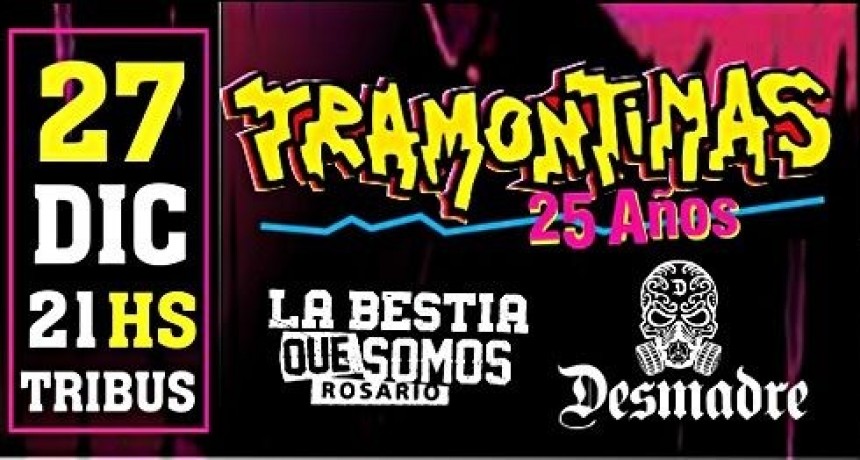 27/12 - Tramontinas 25 a&ntilde;os en Tribus