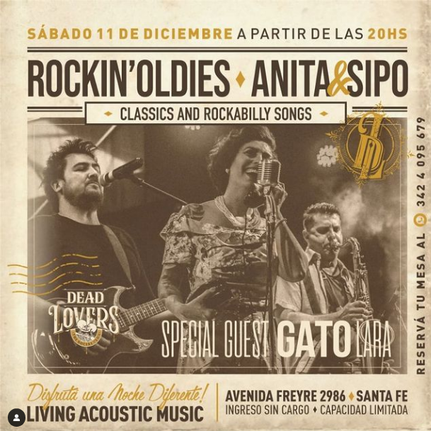11/12 - ROCKING’OLDIES - ANITA&SIPO en Deads Lovers