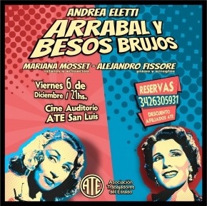 6/12 - Andrea Eletti: Arrabal & Besos Brujos