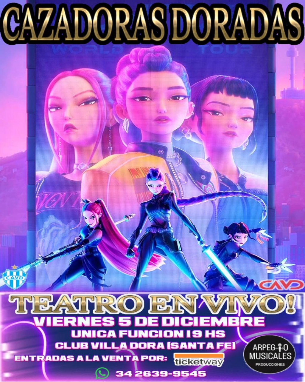 5/12 - Cazadoras Doradas