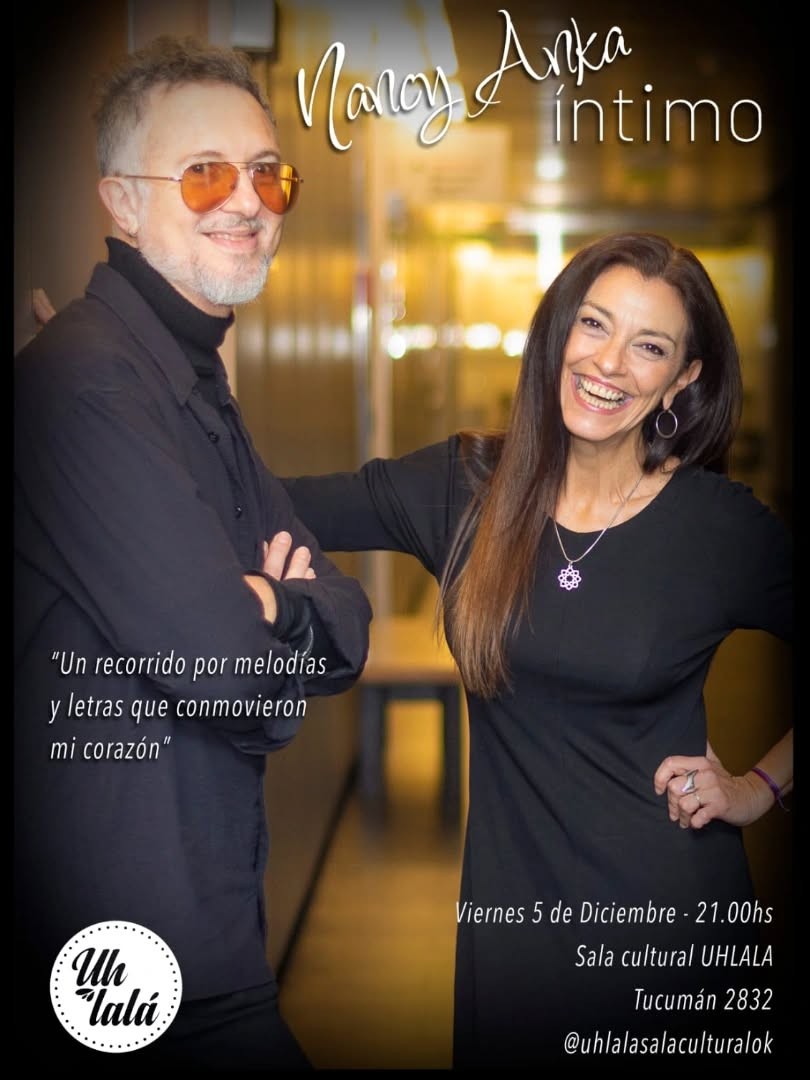 5/12 - 🔊NANCY ANKA EN SANTA FE‼️ PRESENTA    ÍNTIMO